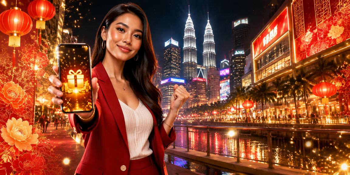 Pengguna v12 Malaysia mengakses akaun pertaruhan di Kuala Lumpur